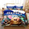 Cartoon Sing Movie Printed Bedding Sets Exquisite Bed Supplies Set Duvet Cover Comforter Set Bedding Set Luxury Birthday Gift