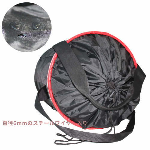 YOTENKA Lifting Bucket with Drawstring, Thick Steel Bottom, Maximum Load Capacity 100kg, 35cm*H40cm