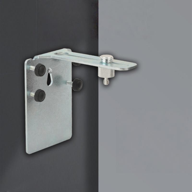 1Pcs Wall Mount Level Bracket Metal Positioning Rack Easy Installation Adjustable Level Wall Bracket Stand Level Support