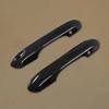 Carbon Fiber Car Door Handles Cover Trim For Ford Explorer -