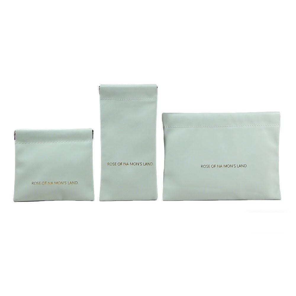 High-Value PU Pleated Cosmetic & Lipstick Travel Makeup Bag