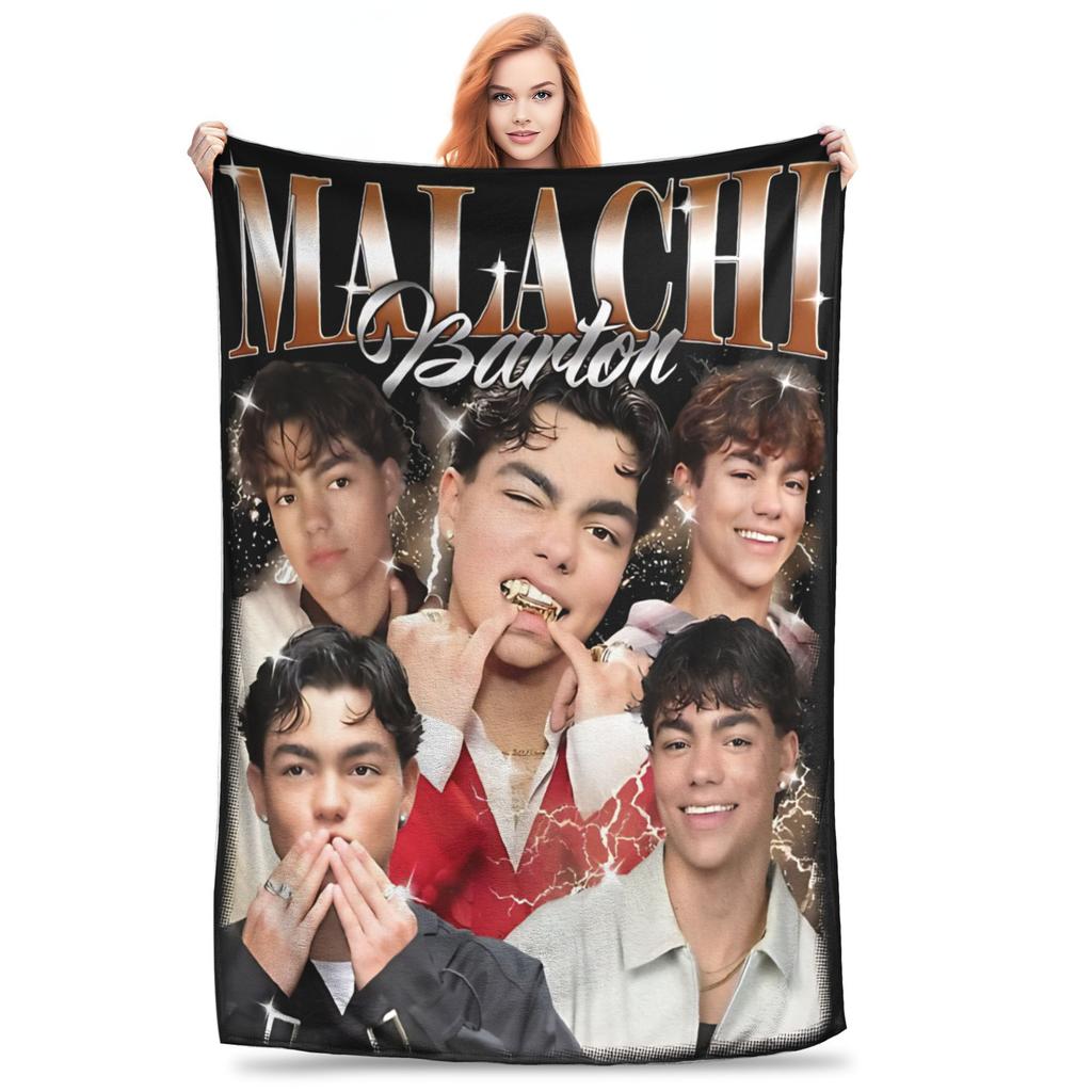 Malachi Barton Accessories Blanket Super Soft Cozy  Throw Blankets for Living Room Multiple Sizes Throws And Blankets