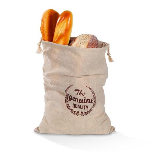 Multi-Functional Linen Portable Breathable Extra Large Bread Drawstring Bags Food Package