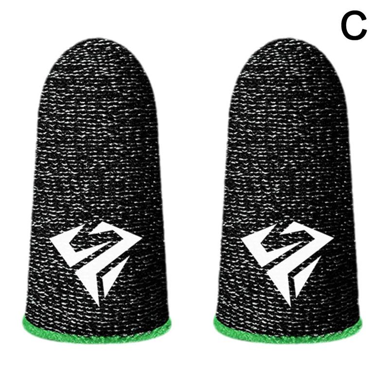 Mobile Game Fingertip Gloves For PUBG Gamer Sweatproof Anti-slip Touch Screen Finger Sleeve Breathable Gaming Finger Cover