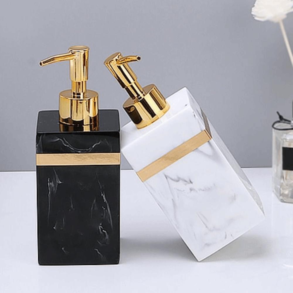 Light Luxury Lotion Dispenser Bottles Resin Liquid Soap Container Hand Sanitizer Holder  Kitchen