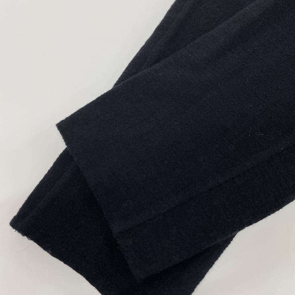 JIL SANDER Navy wool mohair shrunken stand collar jacket Jacket 36 NavyUsed