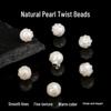 Exquisite Natural Freshwater Pearl Twist Beads for DIY Bracelets and Necklaces