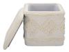 Stool With Storage Damasco Square Cm 40X40X40