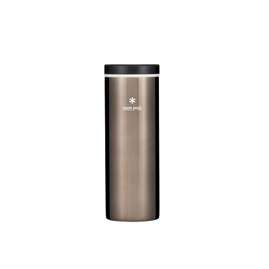 Snow Peak System Bottle 500 Dark Silver TW-071R-DS