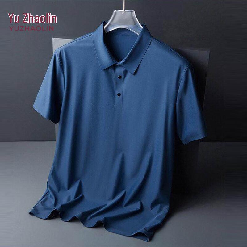 YUZHAOLIN Men s Summer Short-Sleeve Polo T-Shirt 3XL