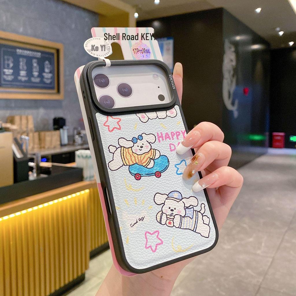 Cartoon Stars Energetic iPhone 17/16/15/14/13 Pro Max Case - Japanese Korean Style