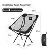 Bärbar Utomhus Hopfällbar Månstol