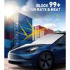 Windshield Sunshade for Tesla Model Y 3 2017-2025 2026 Folding Front Window Sun Shade Cover Heat Protection Visor Accessories