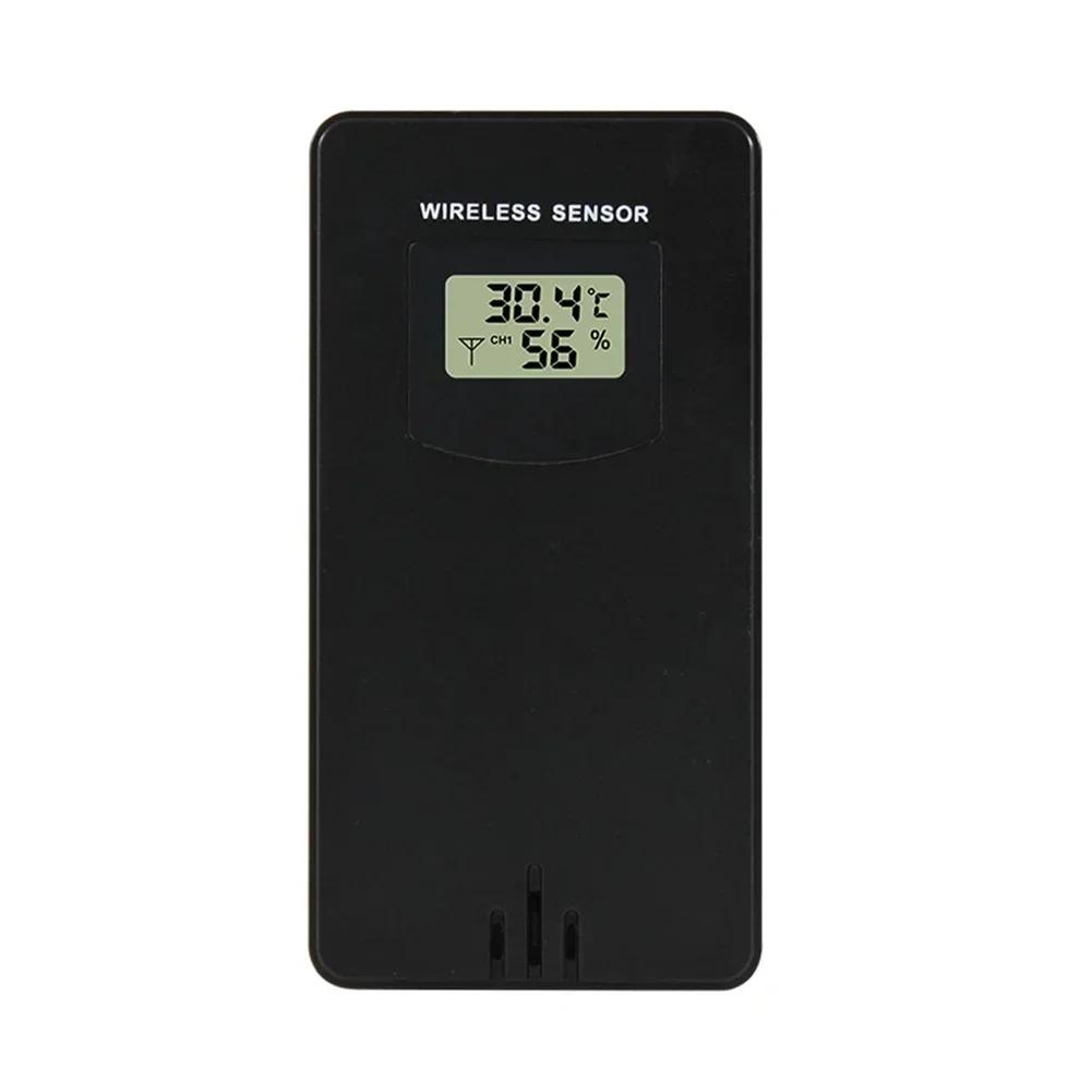 

FanJu Weather Station Wireless Sensor 1Wireless Thermo Sensor 433 92MHz RF Frequency White Plastic Material чёрный