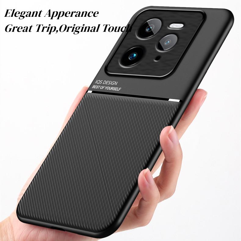 Прочный Нескользящий Чехол для Realme GT 7 Pro 5G GT6 GT 6 6T Встроенный Магнитный Держатель для Автомобиля Coque Fundas Shell Capa