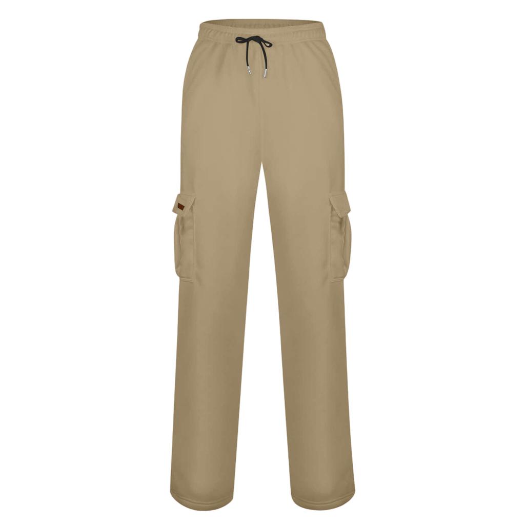Men's Outdoor Casual Cargo Pants with and Multi Pockets, Color Full Length for Hiking, Work, Travel