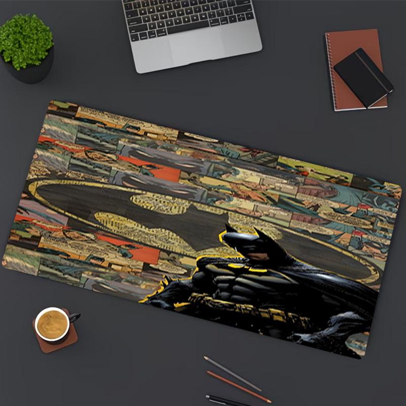 Superheroes Print Mouse Pad, for Keyboard Pad Laptop PC Mat for Office Home Use, Desk Decor, Perfect Birthday Gift for Gamers