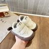 2026 Spring/Autumn Baby Shoes: Non-slip Velcro with Soft Sole and Cute Puppy Design