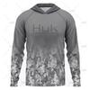 Mens Womens UPF 50 Quick Dry Fishing Hoodie Long Sleeve Sun Protection T-Shirt Summer Outdoor Sports Cycling