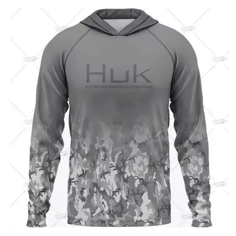 Mens Womens UPF 50 Quick Dry Fishing Hoodie Long Sleeve Sun Protection T-Shirt Summer Outdoor Sports Cycling