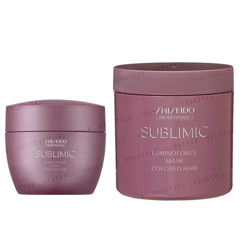 Shiseido Professional - Sublimic Luminoforce Mask Colored Hair