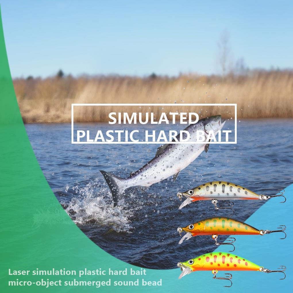 Fake Lure Artificial Bait Colorful Fine Workmanship Fish Hook Sinking Spinner Craftsmanship ABS Firmness Stability