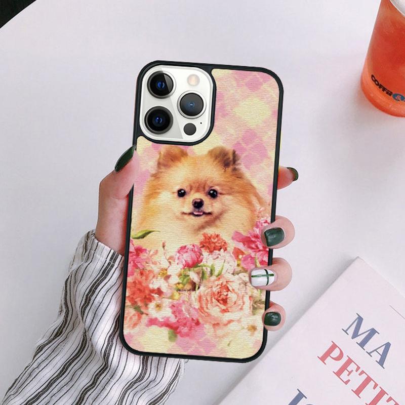 Pomeranian Dog Phone Case For iPhone 17 Air 14 13 12 16Pro Max 15  Plus Cover Shell Max coque