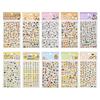 Yuezhen Cute Cartoon PET Die-Cut Stickers for Kids' Journals