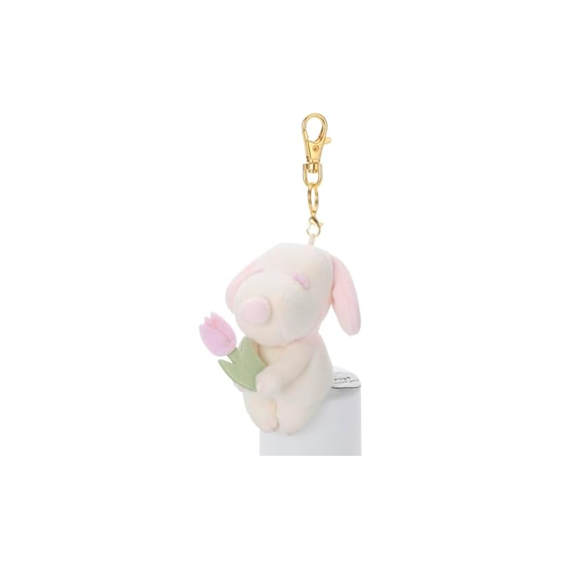 Takara Tomy Arts Peanuts Chokkori Thank You Mascot Snoopy (Tulip) Height: Approx. 10cm