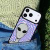 Aesthetics Cartoon alien Phone Case Cover for IPhone 11 12 13 14 15 16e 17 Pro Max Coque for IPhone 17 Air