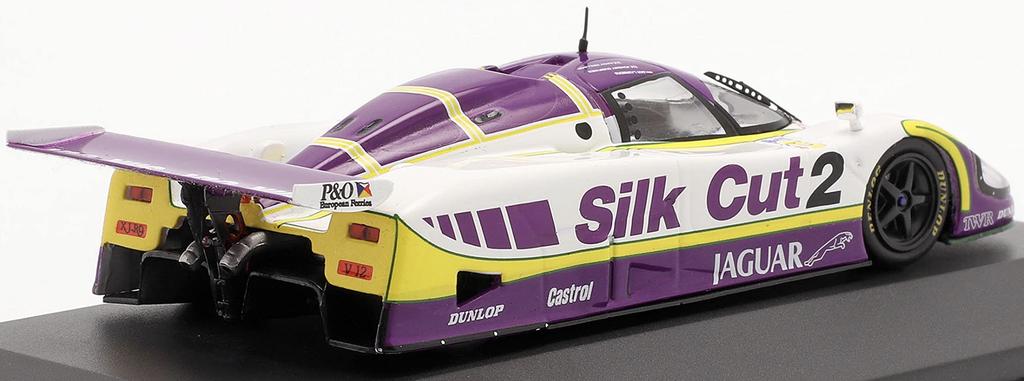 IXO Jaguar Miniature Car 1/43 Jaguar XJR-9 V12 7.0L Team TOM WALKINNSHAW Racing Le Mans 24 Hours 1988 No.2 Winner J.DUMFRIES - J.LAMMERS