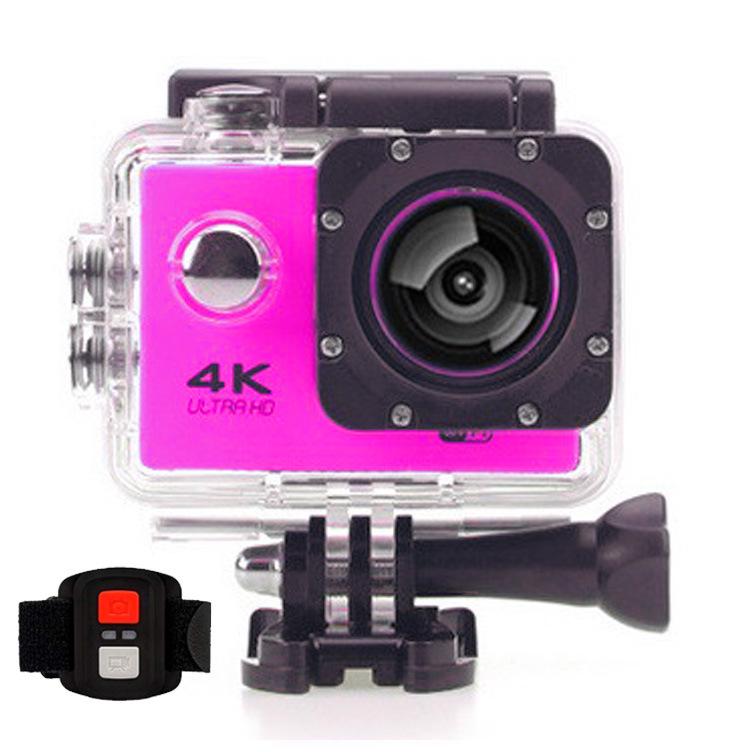 HD Mini Waterproof Sports Camera with WIFI, Remote Control, Video Recording & Anti-shake for Cycling