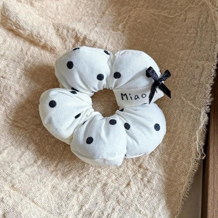 Sweet Floral Sponge Hair Scrunchies Cute Floral Hairbands Children Girls Cute Kawaii Ponytail Holder Hair Styling Accessories