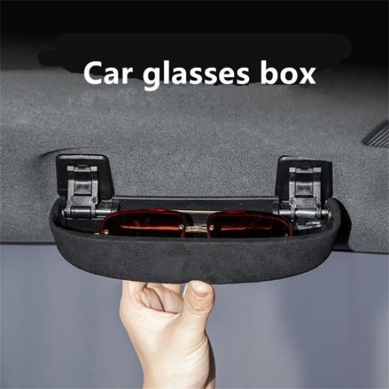 Car Glasses Storage Box Holder For Toyota Land Cruiser Prado 250 LC250 2024 2025