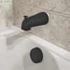 Universal Diverter Tub Spout Durable Metal Construction Bathroom Shower Hardware Easy Installation Includes Adapter Compression