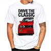 Retro Germany EUDM - E34 M5 Tshirts Summer Men Short Sleeve Old Legend E30 M3 Classic Car T-Shirt Boy Casual Tops Man White Tees