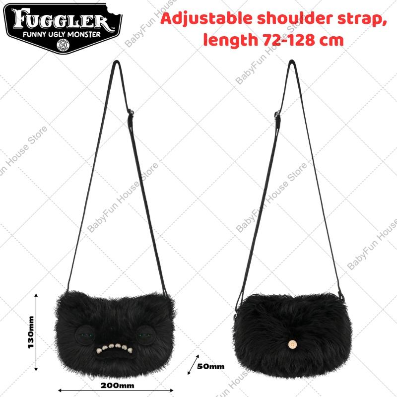 Bolsa Cruzada de Peluche de Gato Sphynx Feo Lindo Dientes Divertidos Muñeco Raro Bolso de Hombro Juguete Peculiar Regalo