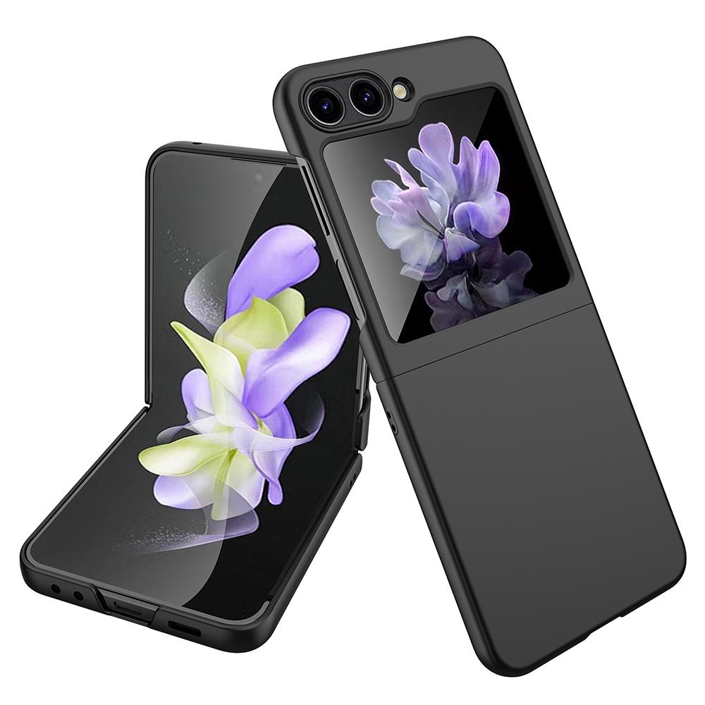 

For Samsung Galaxy Z Flip5 5G Ultra Thin Hard PC Phone Case Rubberized Protective Cover Black