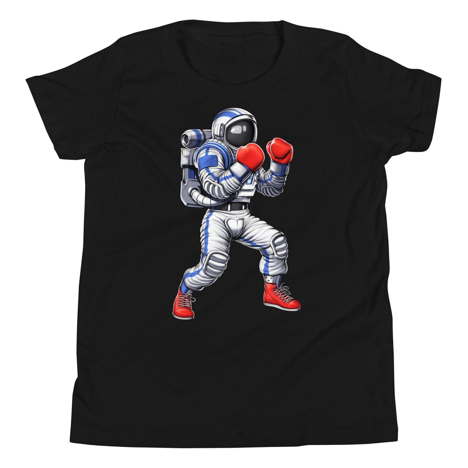 Astronaut Boxing Kids T-Shirt, Kickboxing Boys Tee, Boxing Shirt, Funny Boxing Shirt, Boxing Clothing, Boxing Apparel, s Boxing Outfit 120