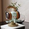 Universal Bluetooth Earphone Headphone Headset Stand Holder Cartoon Rack Headphone Bracket Earphone Desktop Organizer