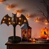 Ghost Festival Gothic Nnight Light Detachable Led Twinkle Light Bat Candlestick Decoration Night For Halloween Decor