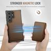 CaseMe for Samsung S25 Edge S24 FE A16 A15 A55 A53 Leather Phone Case RFID Wallet Detach Card Cover for Samsung S25 ultra Case