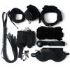 BDSM Restraint Sets, Female Sex Toys Handcuffs, Gags, Blindfolds, Whips, Restraint Straps, Nipple Clamps Adult Game Accessories,