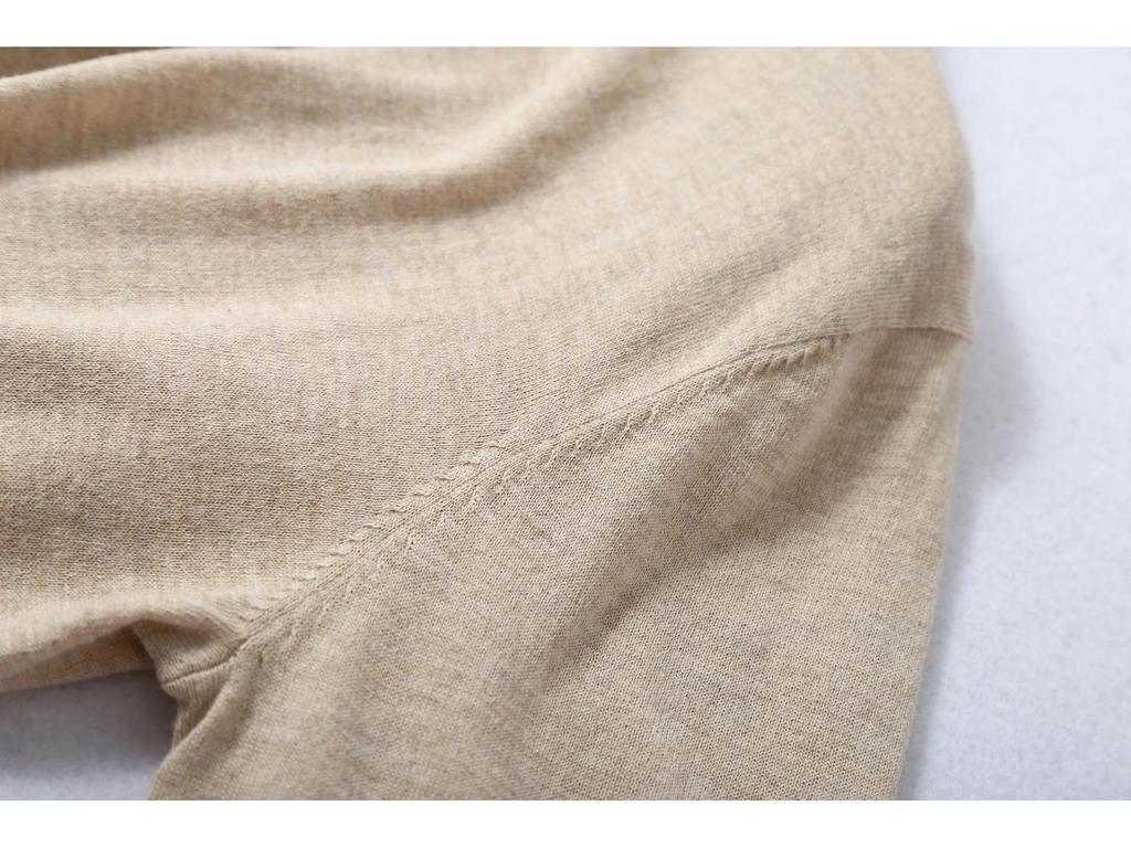 Breathable Loose Knit Cardigan with Scarf Collar - Perfect for Spring & Autumn Commute