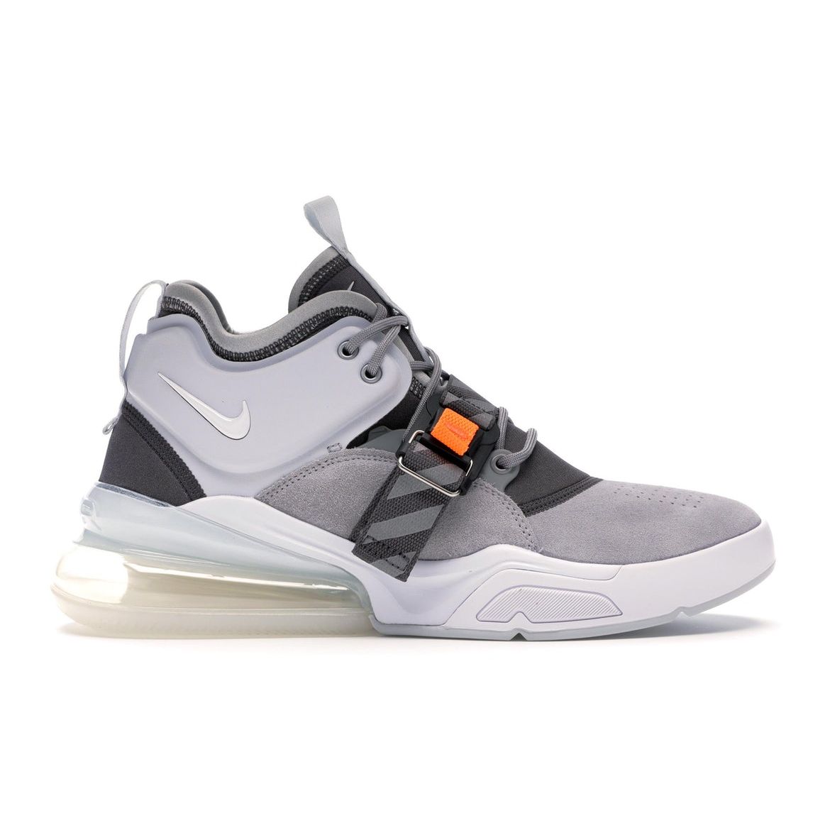 

Nike Air Force 270 Wolf Grey Мужские кроссовки темно-серые AH6772-002
