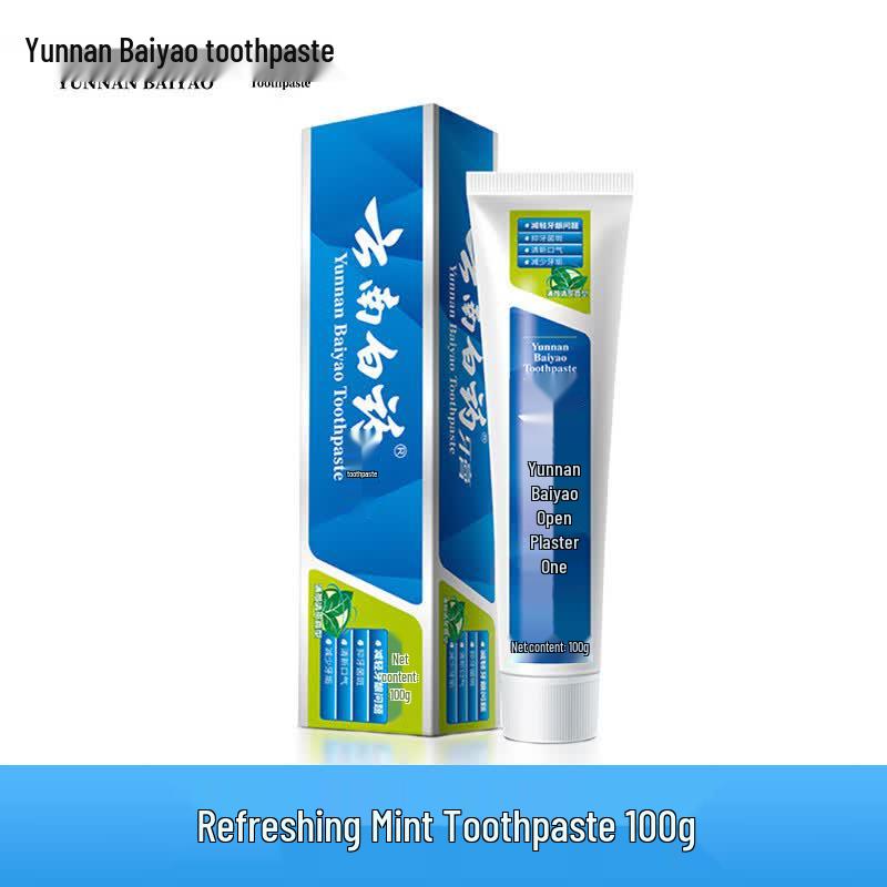 Yunnan Baiyao Mint Fresh Toothpaste 100g