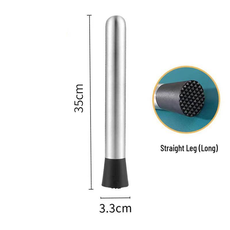 Stal nierdzewna Kruszarka do lodu i wyciskarka w formie pałeczki do koktajli