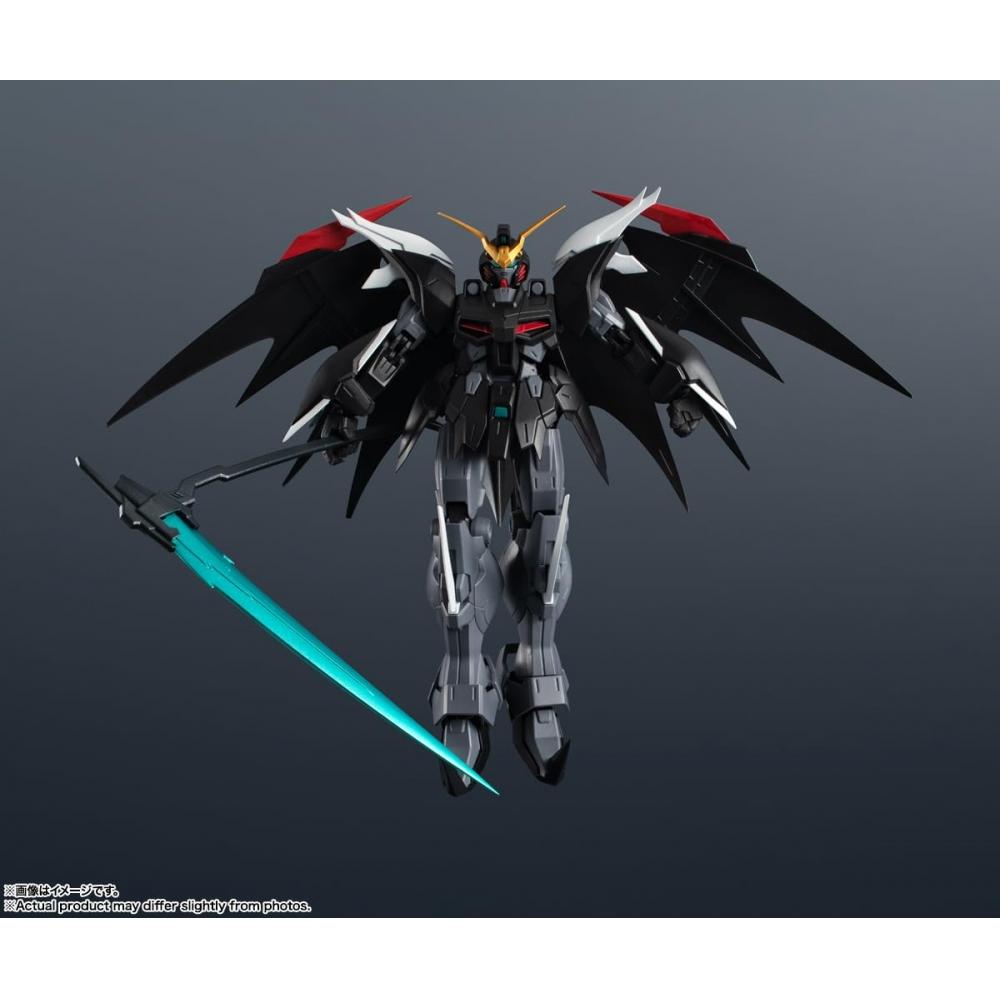 GUNDAM UNIVERSE Mobile Suit Gundam W Endless Waltz XXXG-01D2 Gundam Deathcythe Hölle (EW-Version) GUNDAM TODESSENSE HÖLLE (EW) Ca.. 150 mm PVC- und ABS-Teile