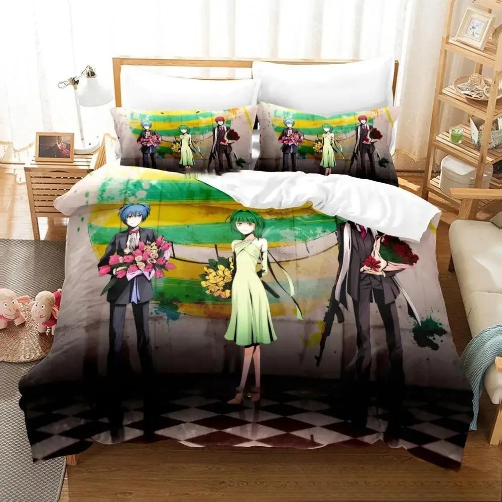 Anime Assassination Classroom KoroSensei Bedding Collection Boys Girls Twin Queen King Size Duvet Cover Pillowcase Bed Boys Adult