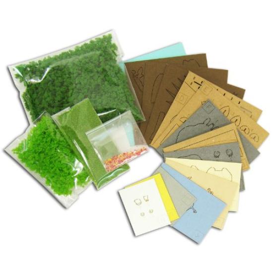 Giant Bean Bag Chairs Sankei Studio Ghibli Mini My Neighbor Totoro Satsuki and Mei Paper Craft Totoro, Non-Scale MP07-05